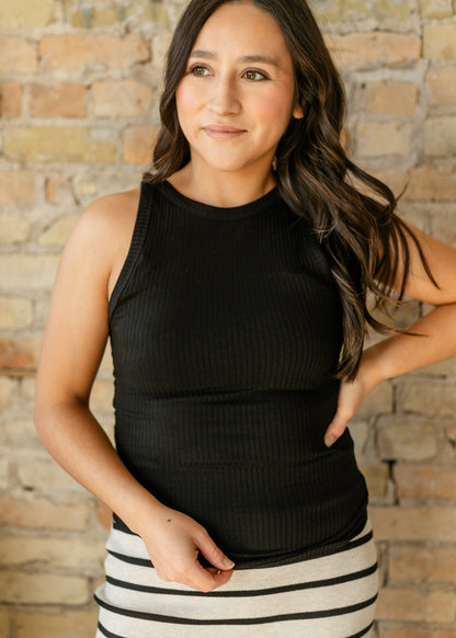 Ribbed Stretchy Layering Tank Top - FINAL SALE
