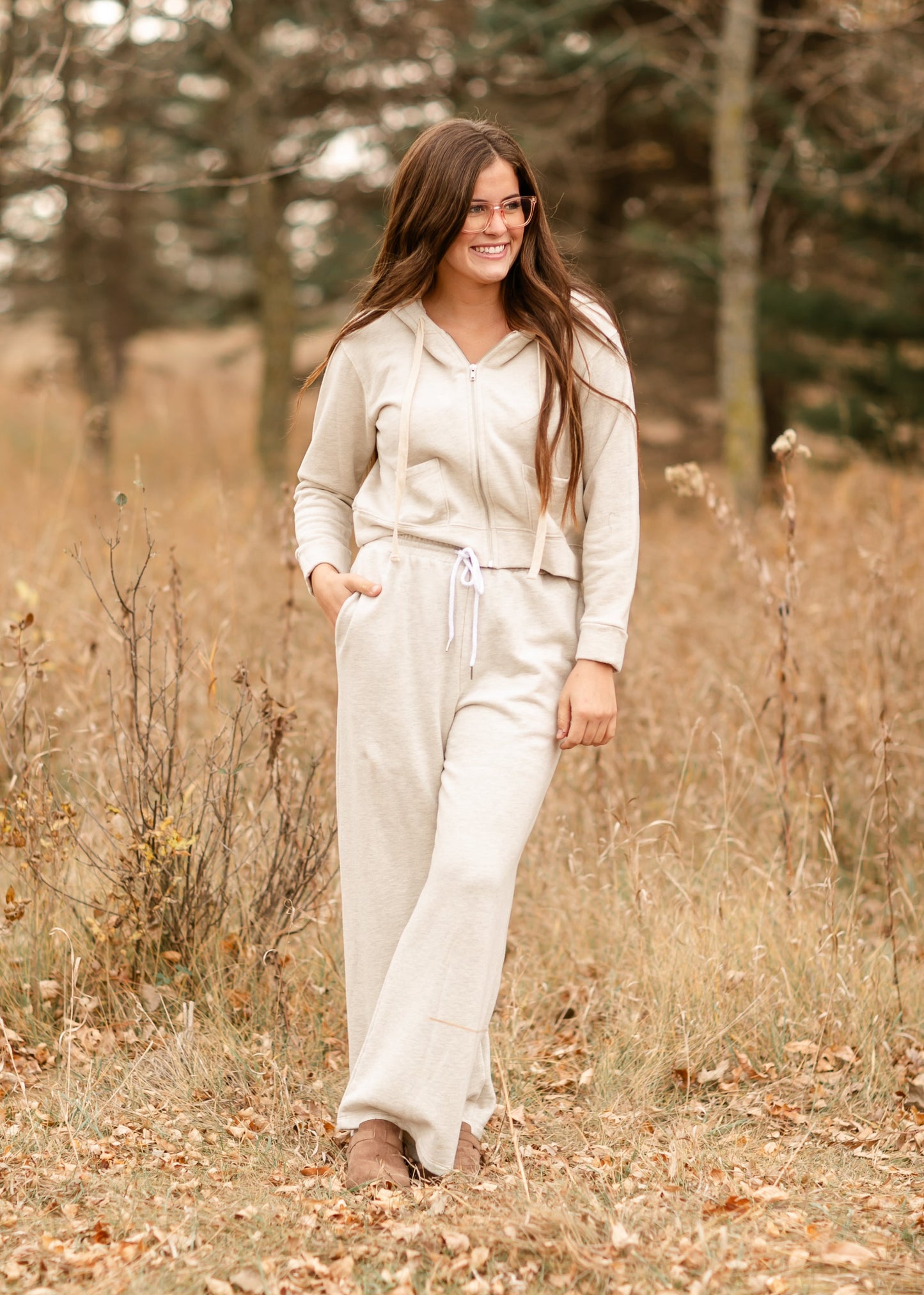 Sansa Zip Up Hoodie Sweatshirt - FINAL SALE