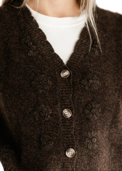 Scallop Edge Button Up Knit Vest - FINAL SALE