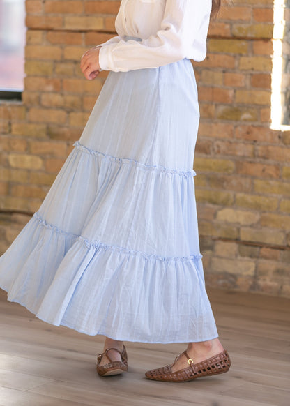 Serena Cotton Maxi Skirt