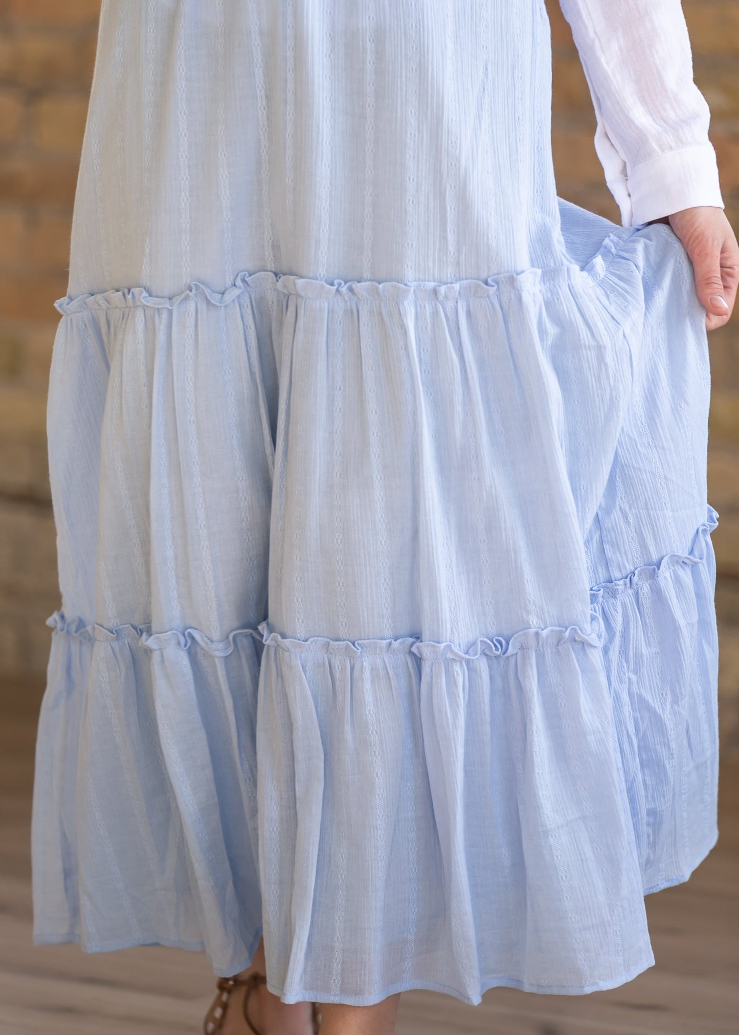 Serena Cotton Maxi Skirt