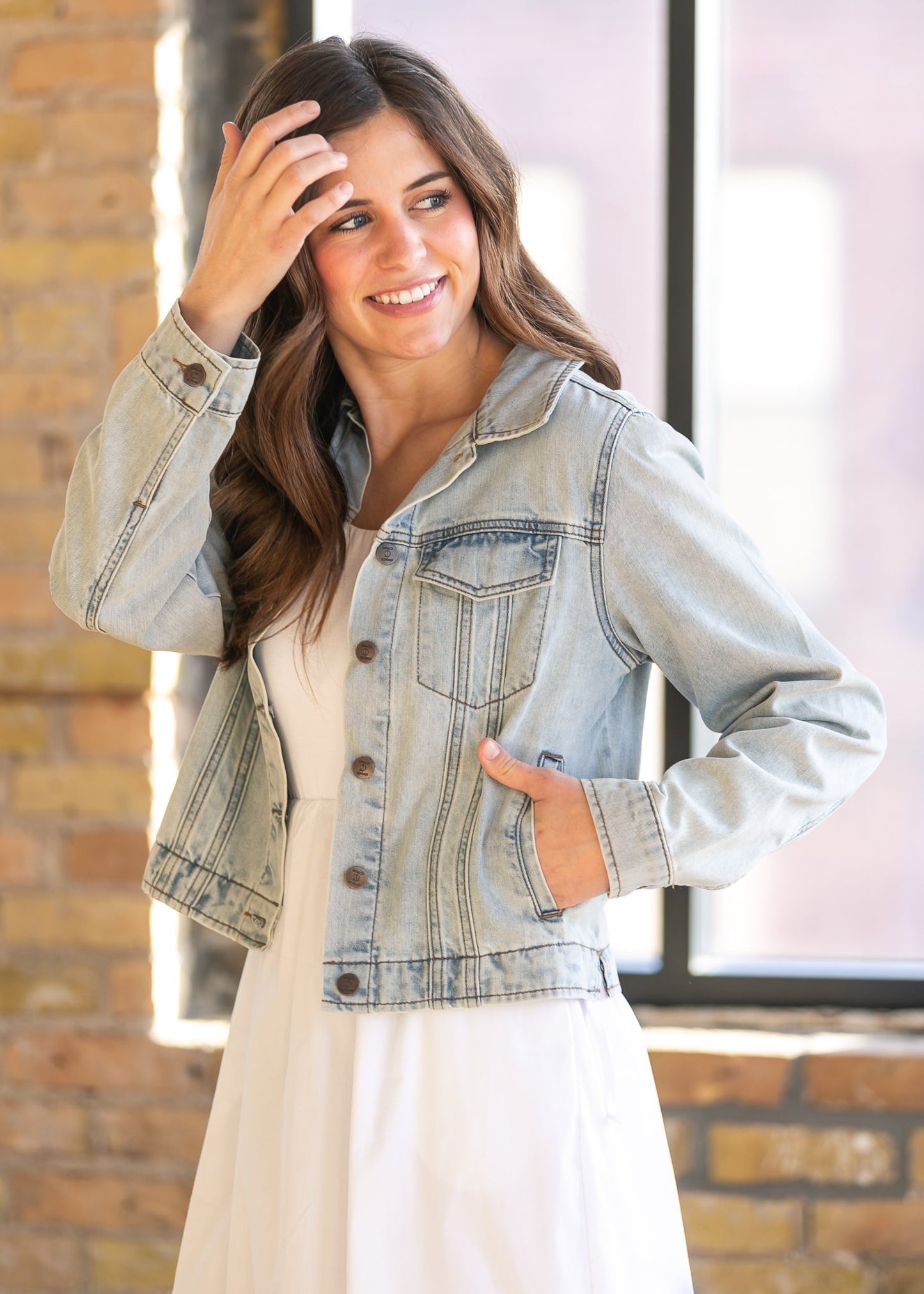 Shea Lightweight Denim Jacket