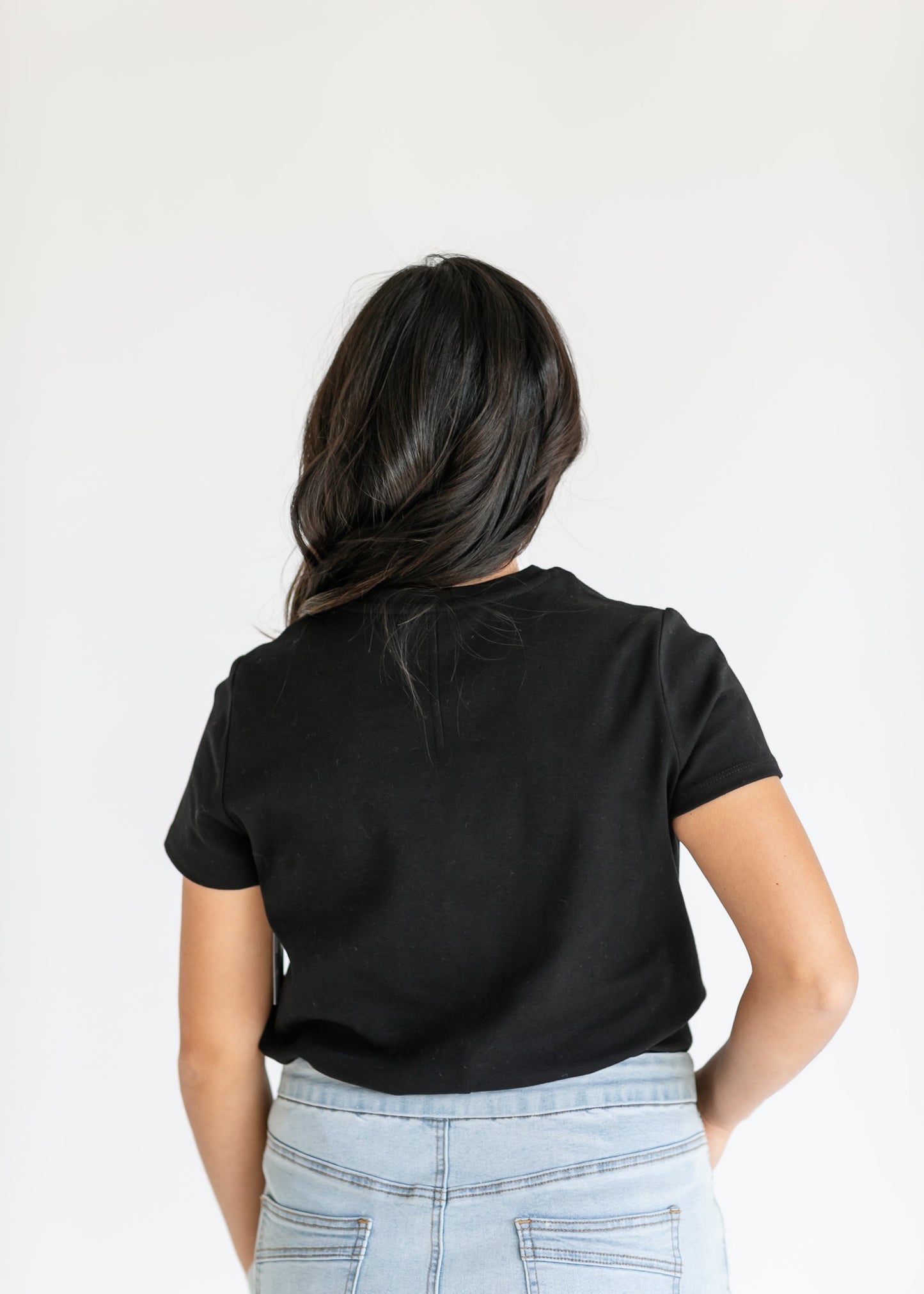 LIVERPOOL® Short Sleeve Crewneck Knit Tee - FINAL SALE