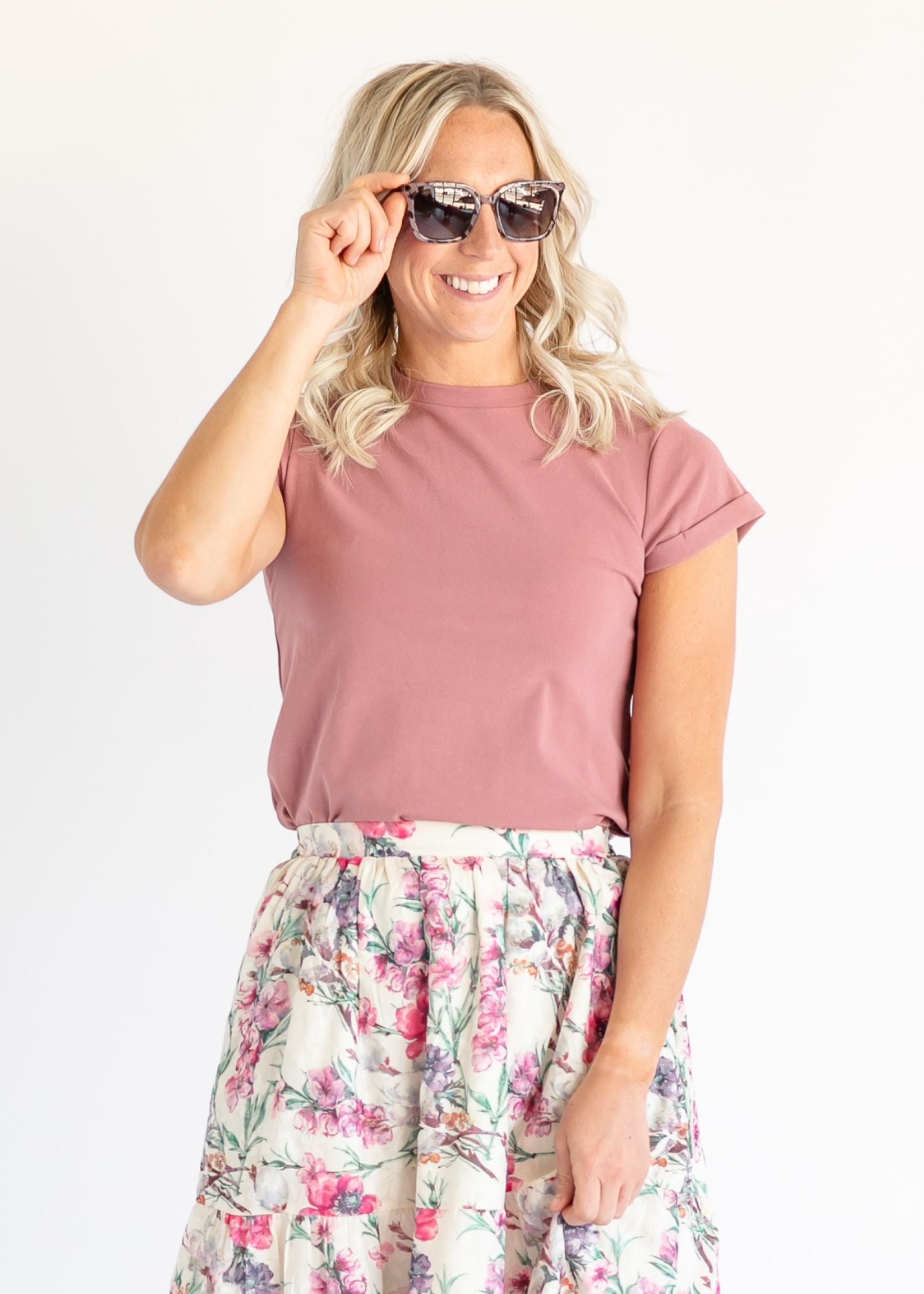 Short Sleeve Essential Basic Tee - FINAL SALE