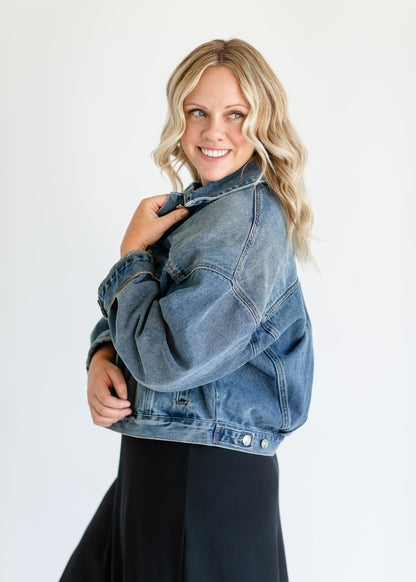 Sienna Washed Denim Jacket - FINAL SALE
