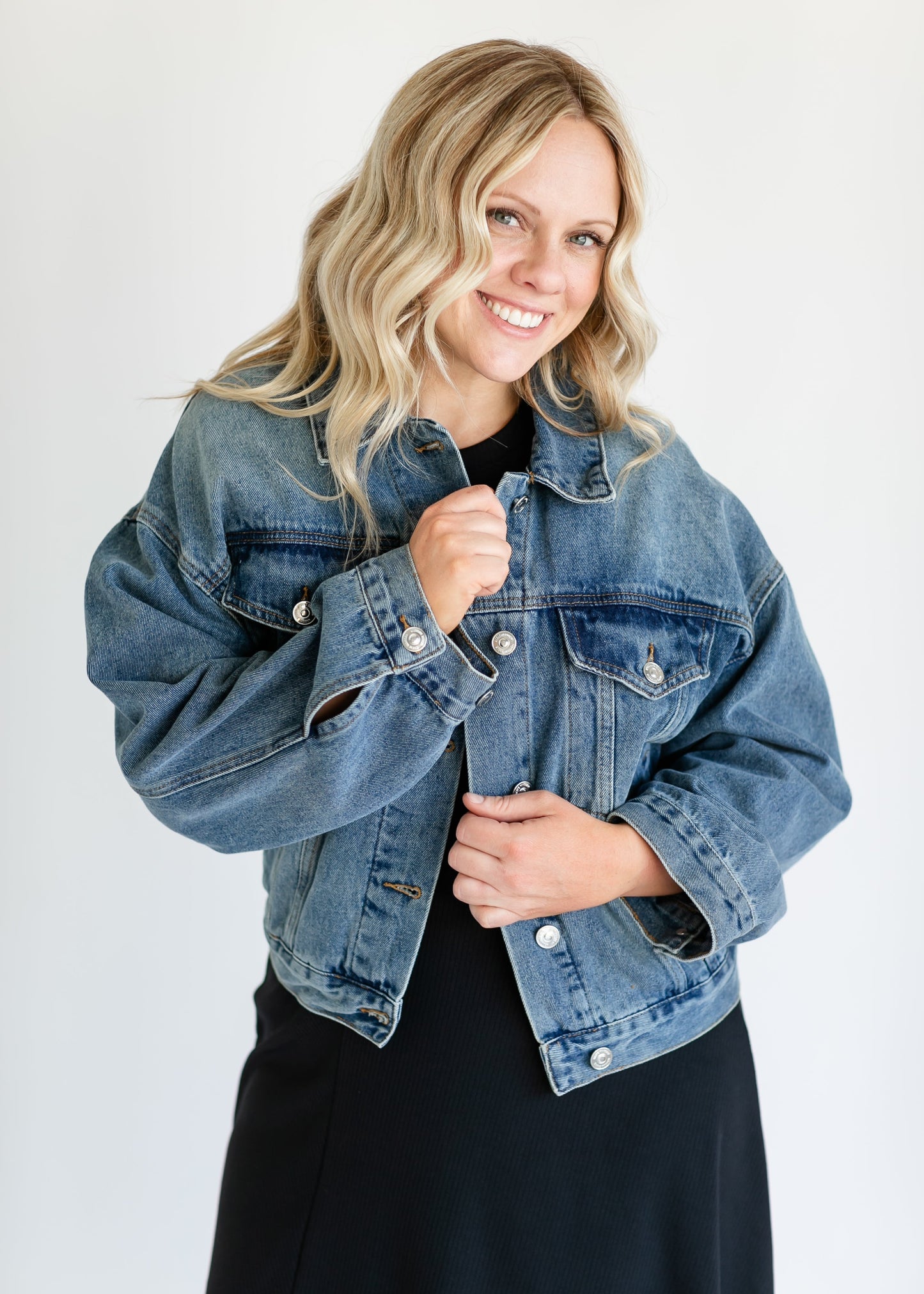 Sienna Washed Denim Jacket - FINAL SALE