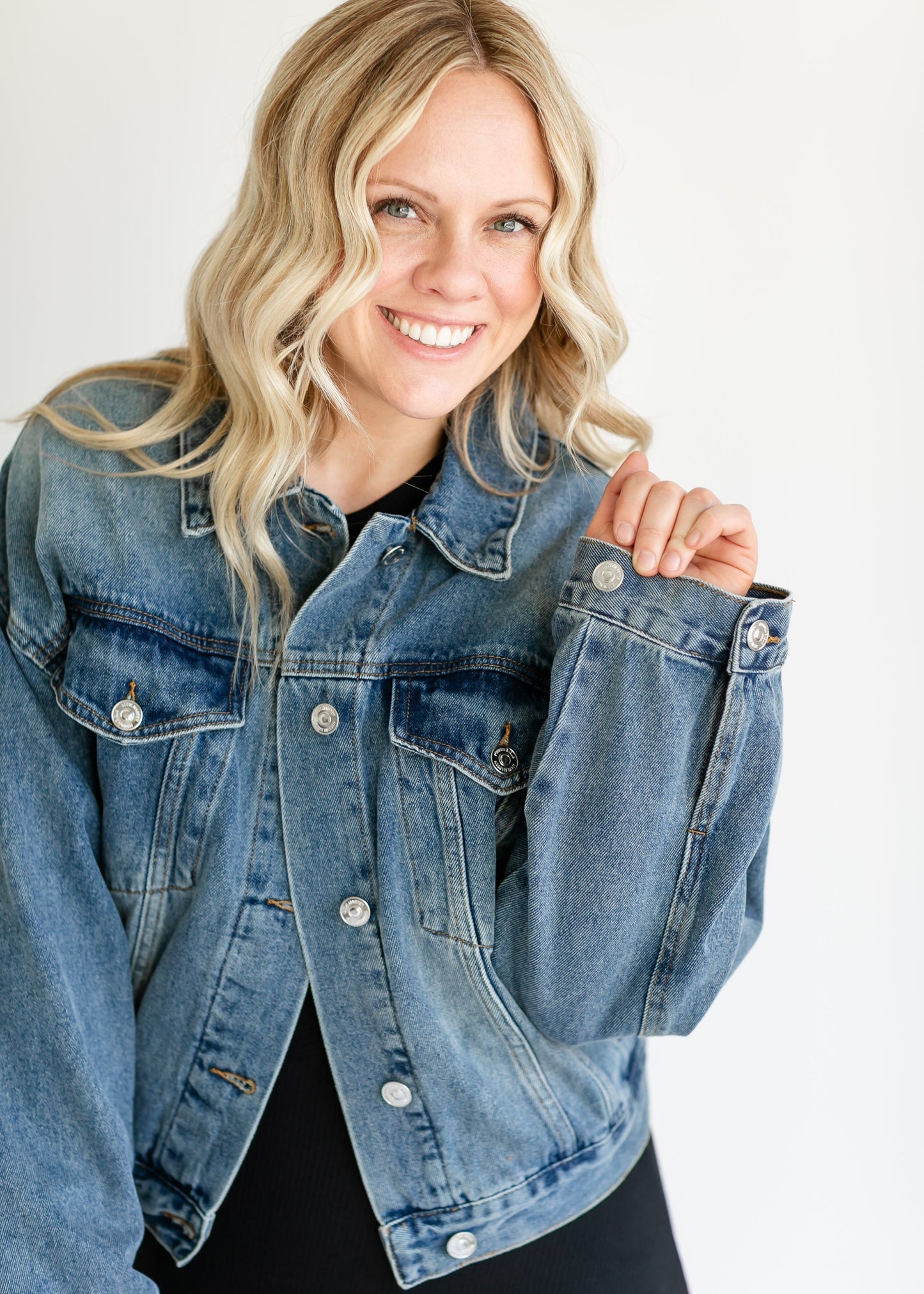 Sienna Washed Denim Jacket - FINAL SALE