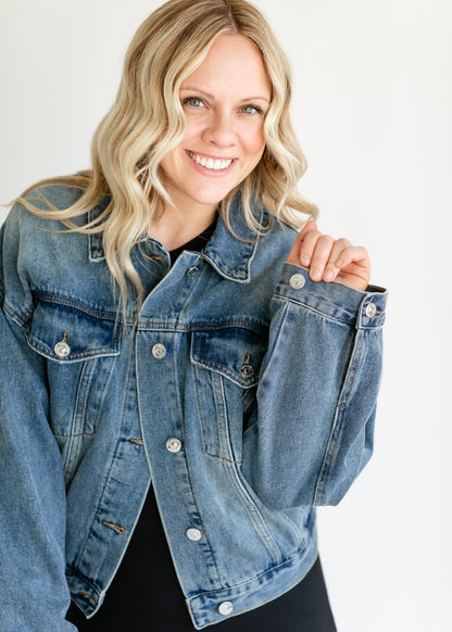 Sienna Washed Denim Jacket - FINAL SALE
