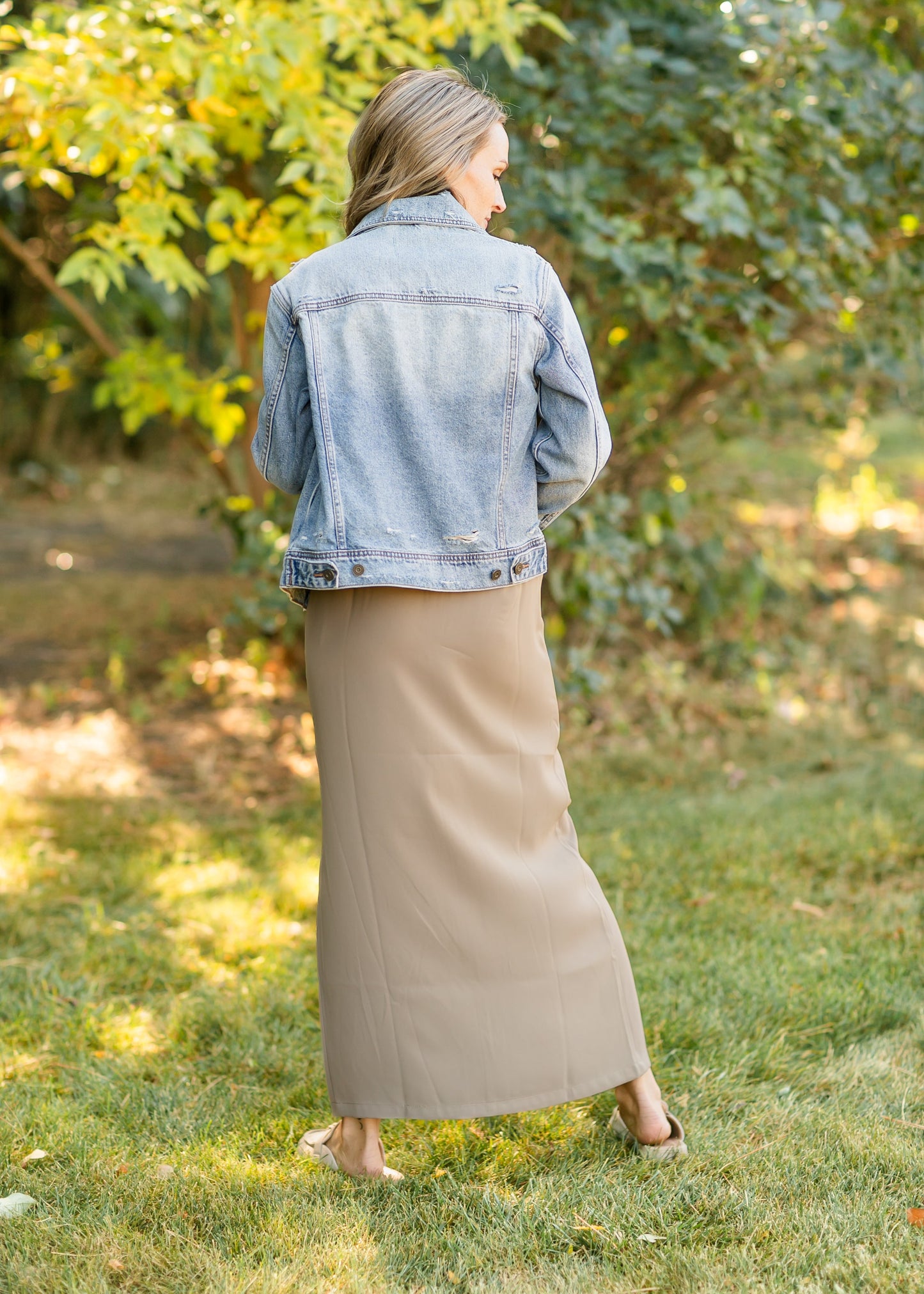 Sloan Trouser Side Zip Skirt - FINAL SALE