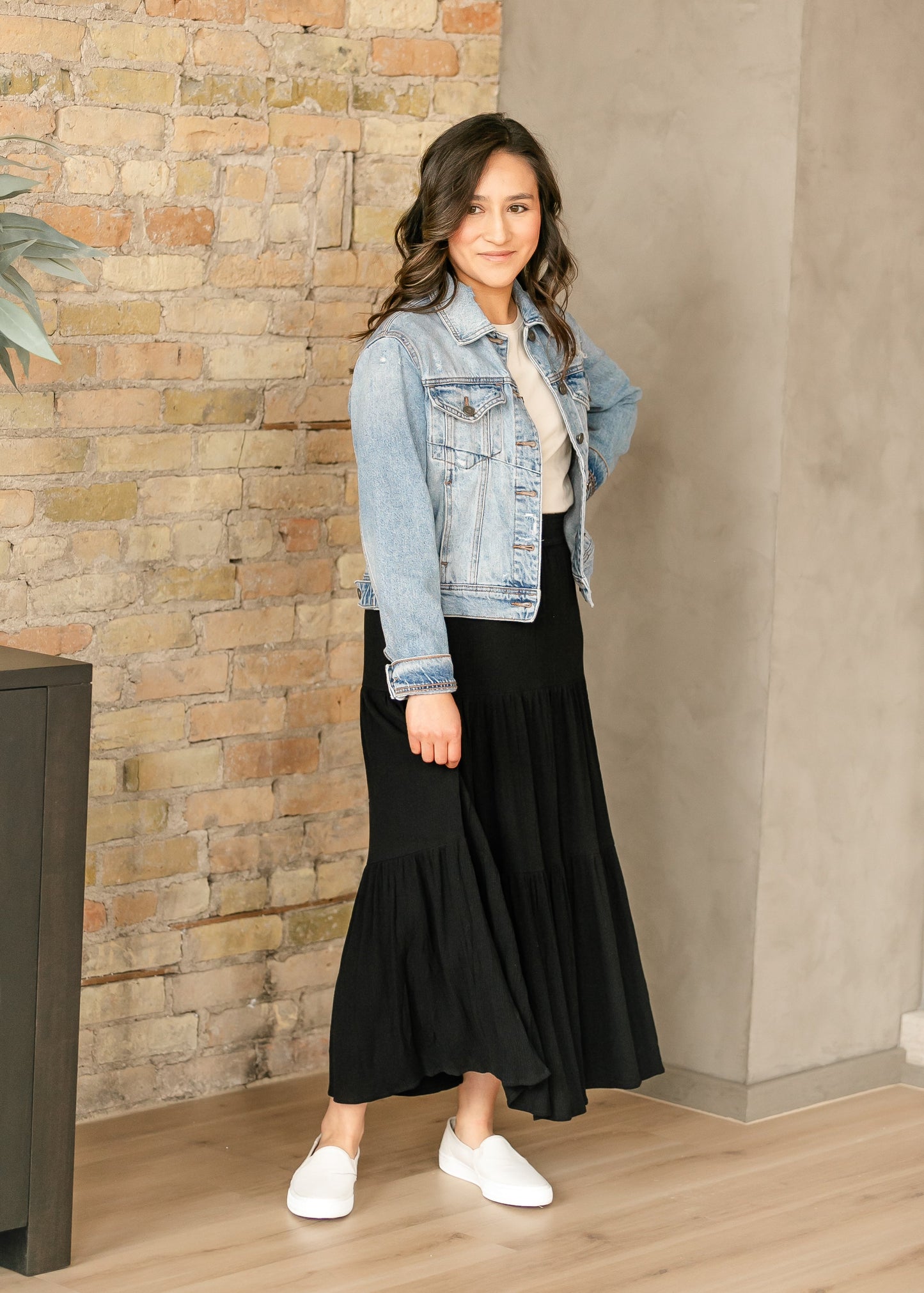 Izzy Smocked Waist Tiered Maxi Skirt - FINAL SALE