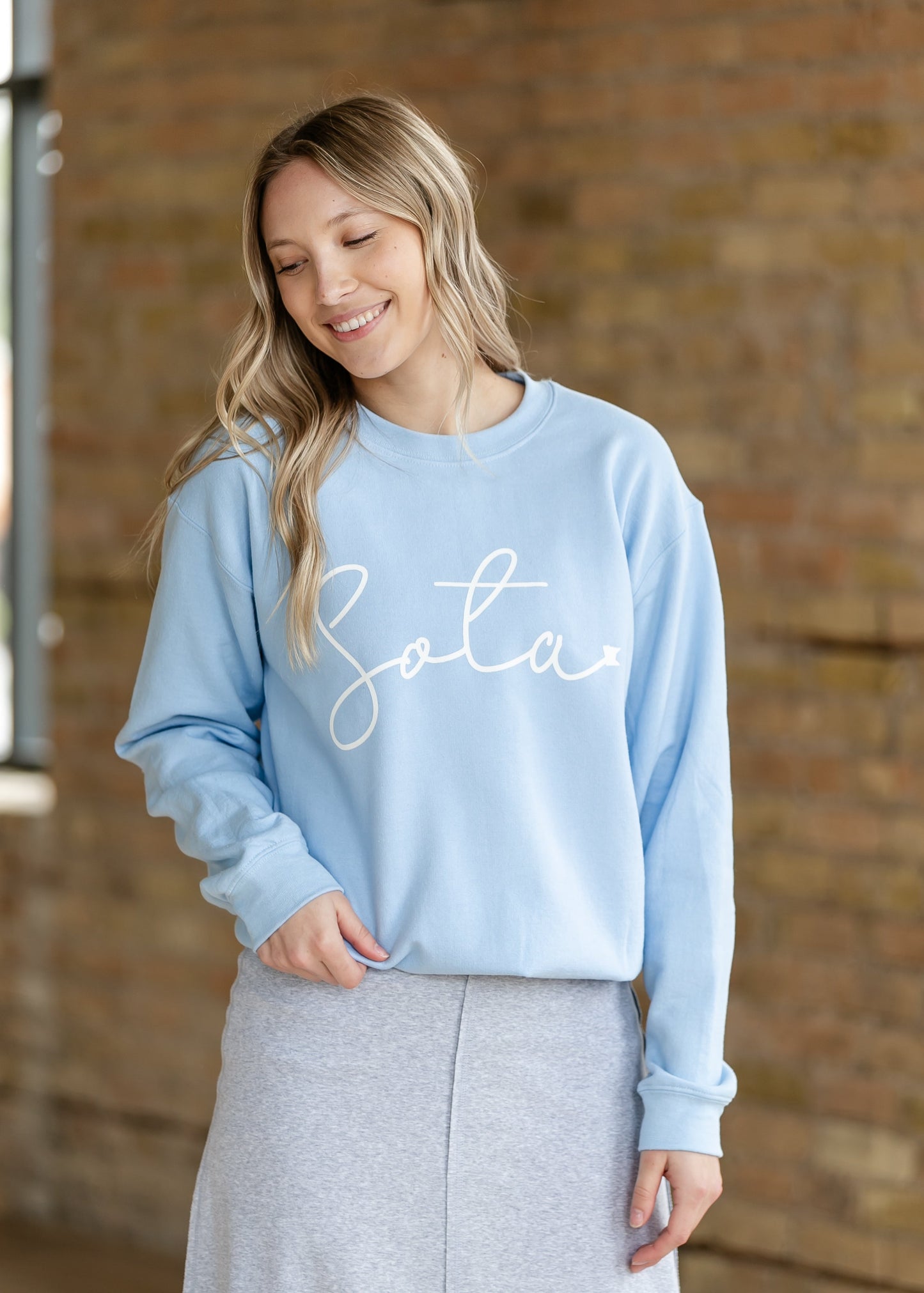 Sota Script Crewneck Sweatshirt - FINAL SALE