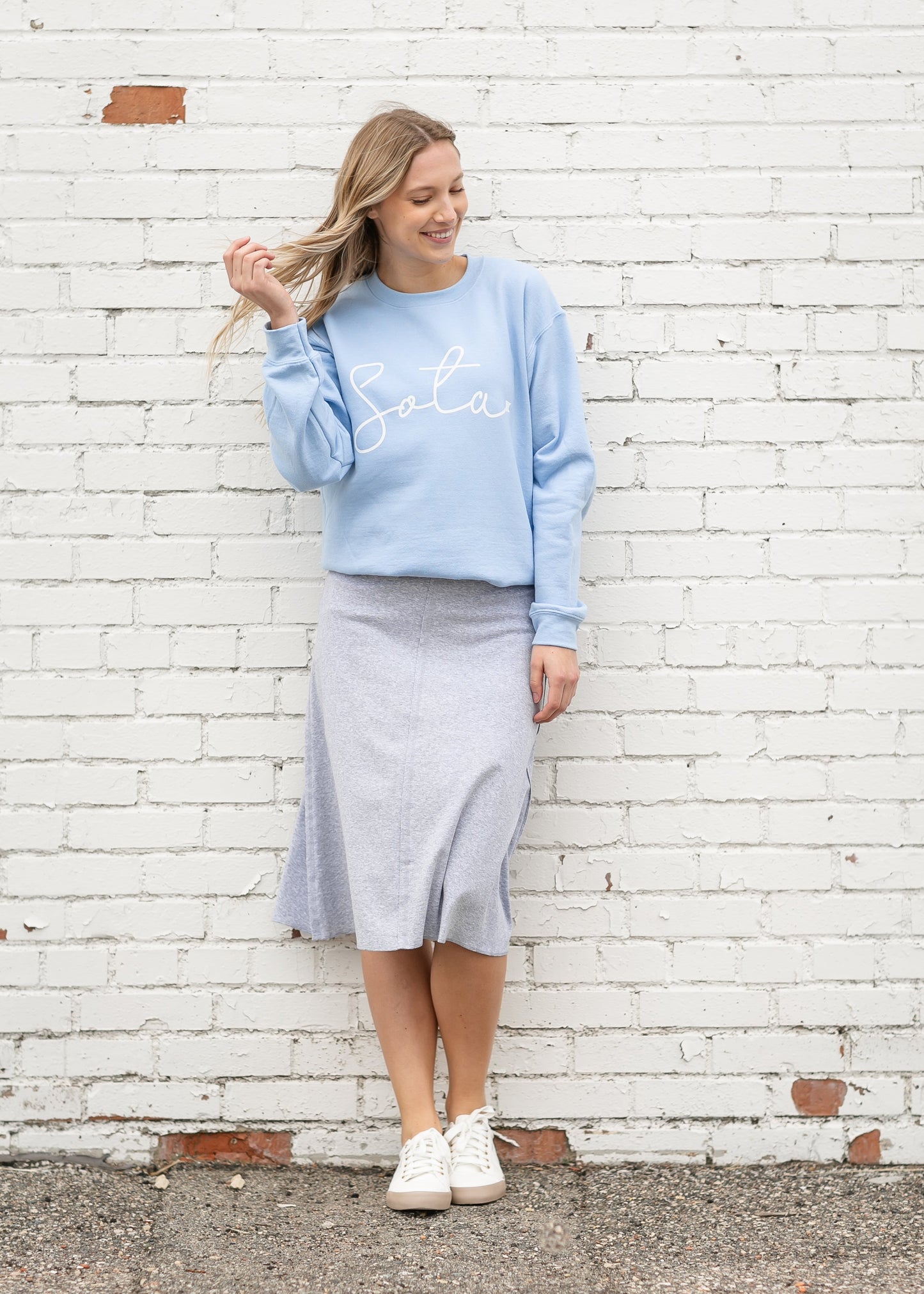 Sota Script Crewneck Sweatshirt - FINAL SALE