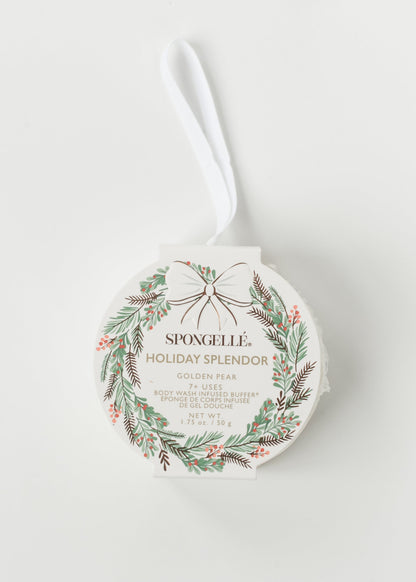 Spongelle® Holiday Wreath Body Buffer - FINAL SALE