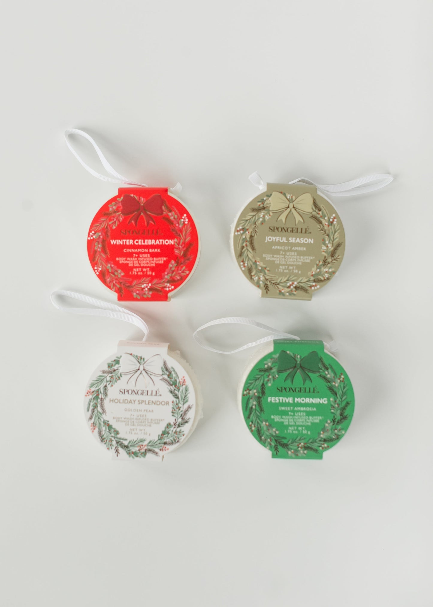 Spongelle® Holiday Wreath Body Buffer - FINAL SALE