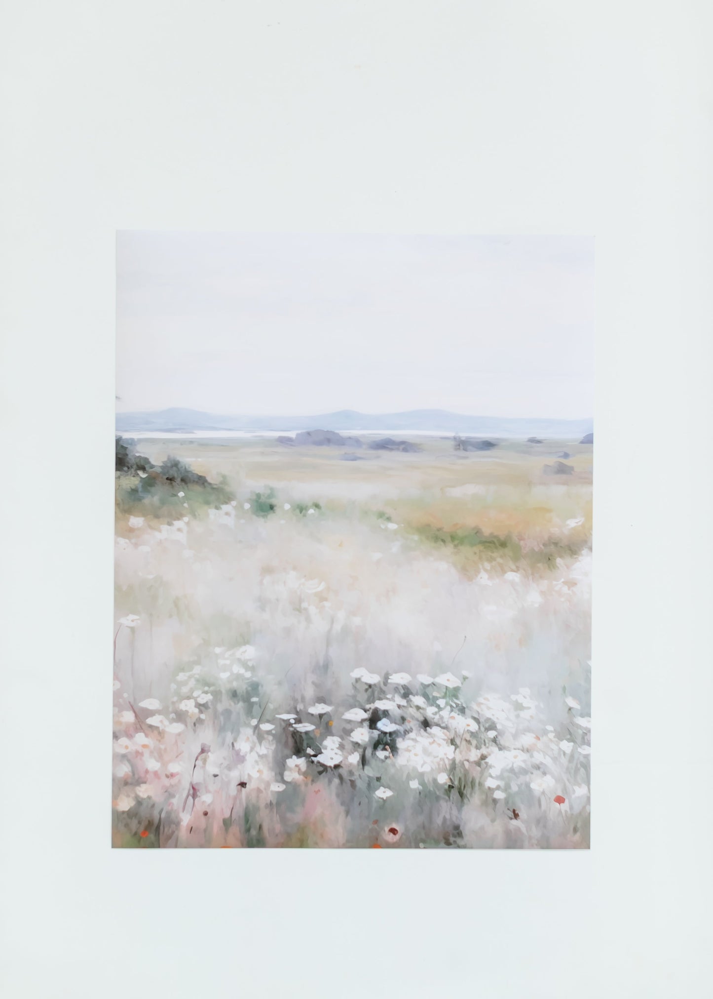 Spring Landscape Art Print 8X10 - FINAL SALE