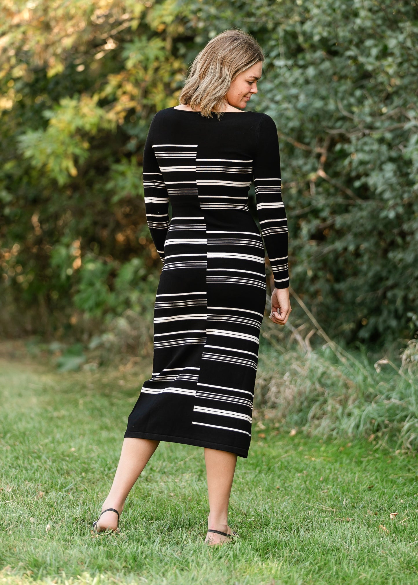 Steve Madden® Rayssa Black Sweater Dress - FINAL SALE