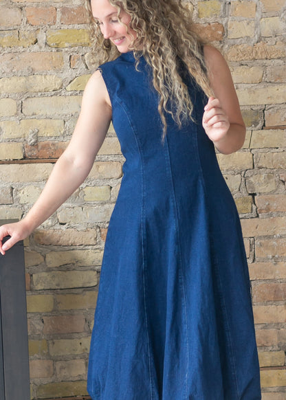 Steve Madden® Talasyn Bubble Hem Denim Dress - FINAL SALE