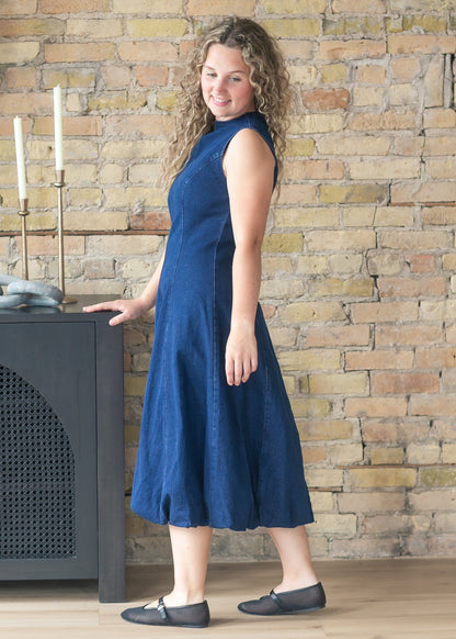 Steve Madden® Talasyn Bubble Hem Denim Dress - FINAL SALE