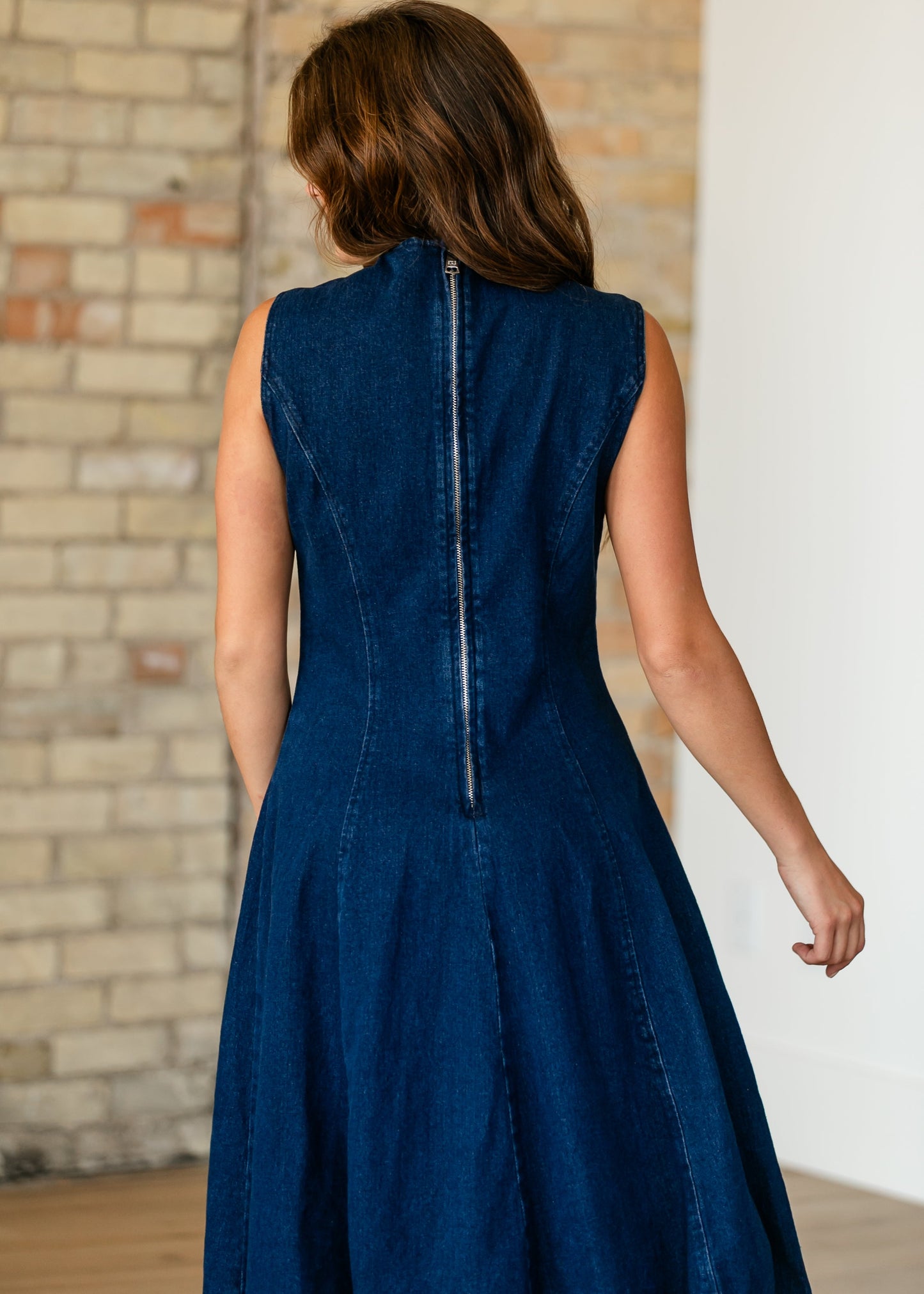 Steve Madden® Talasyn Bubble Hem Denim Dress - FINAL SALE