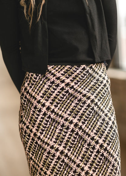Straight Fit Printed Maxi Skirt - FINAL SALE
