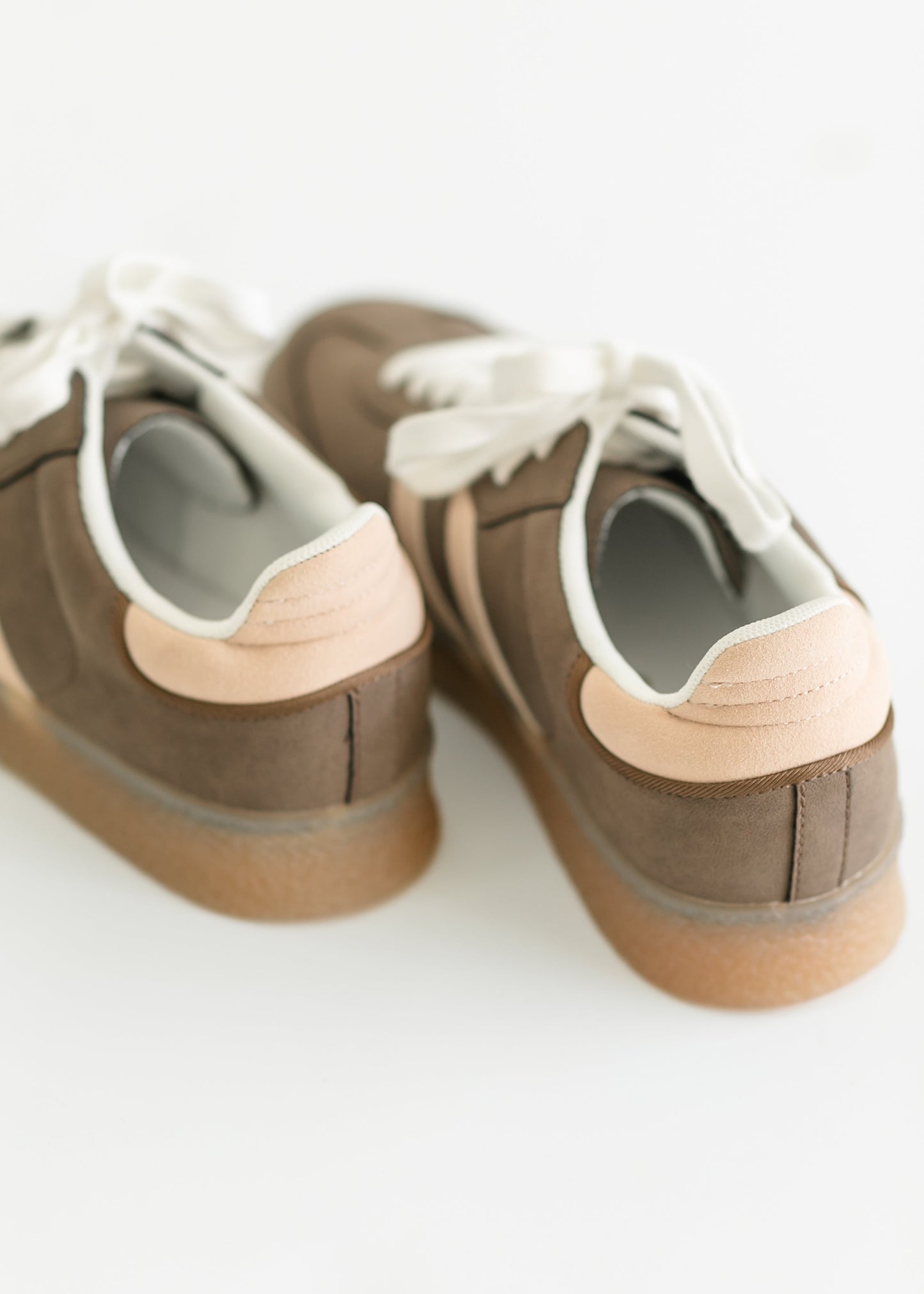 Striped Low Top Sneakers - FINAL SALE