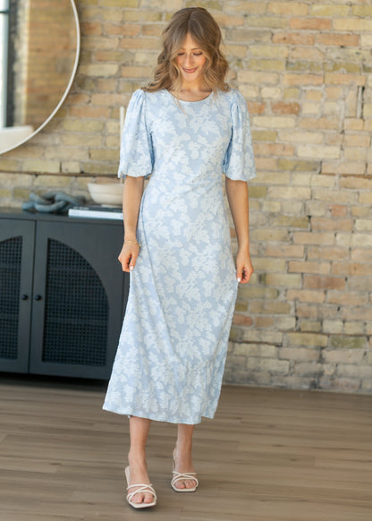 Super Soft Floral Midi Dress