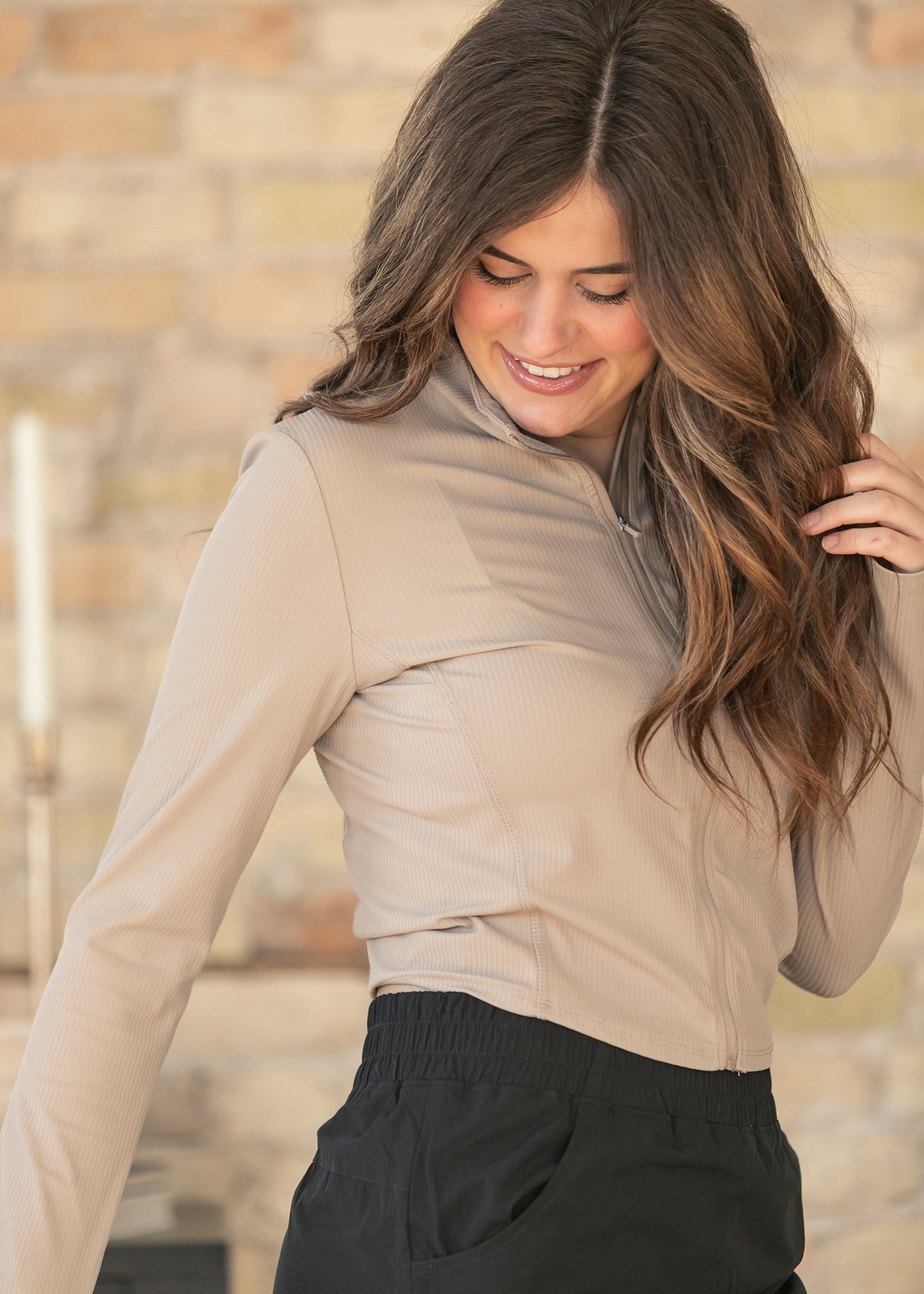Long Sleeve Workout Jacket