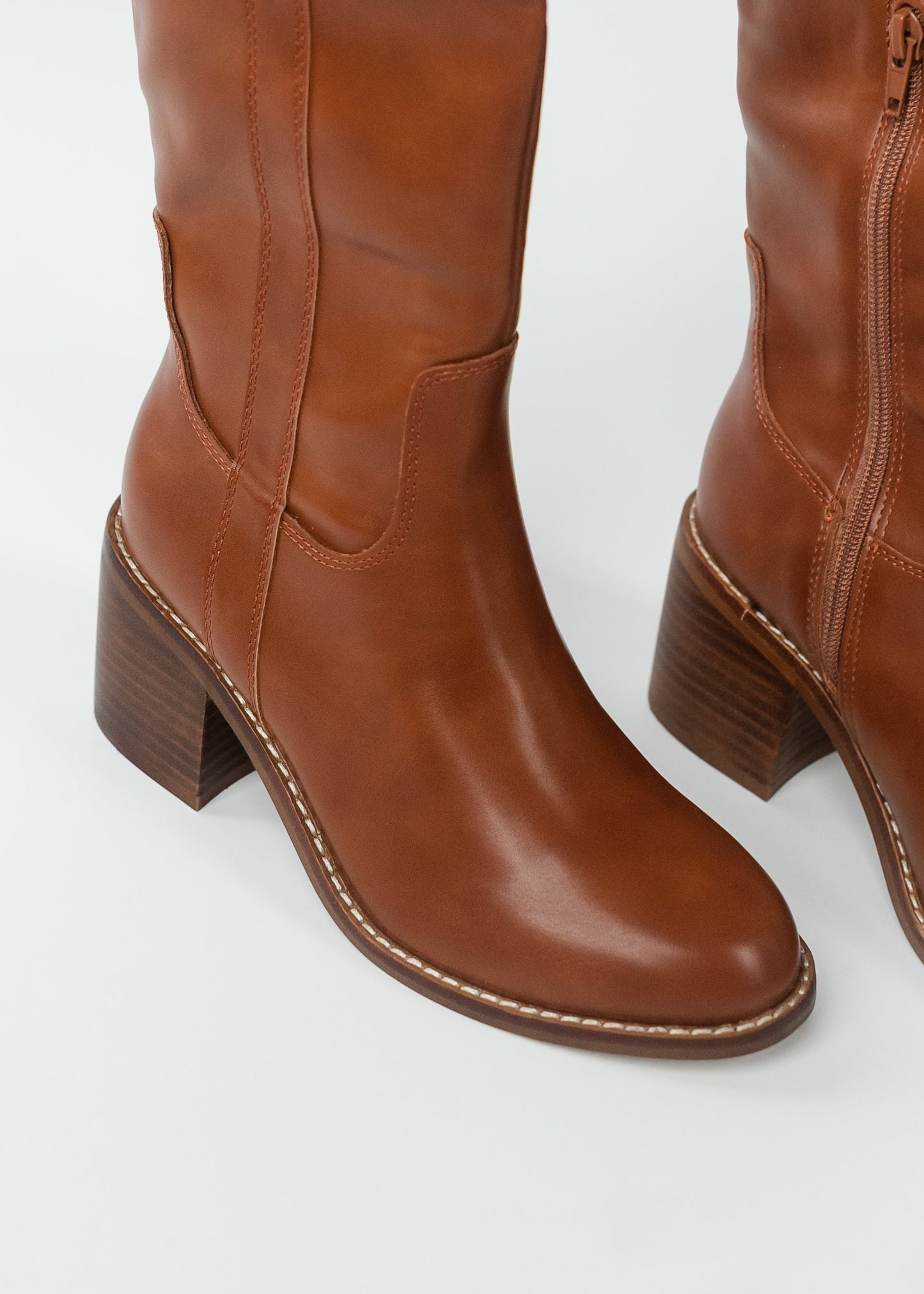 The Harriet Brown Tall Riding Boot - FINAL SALE