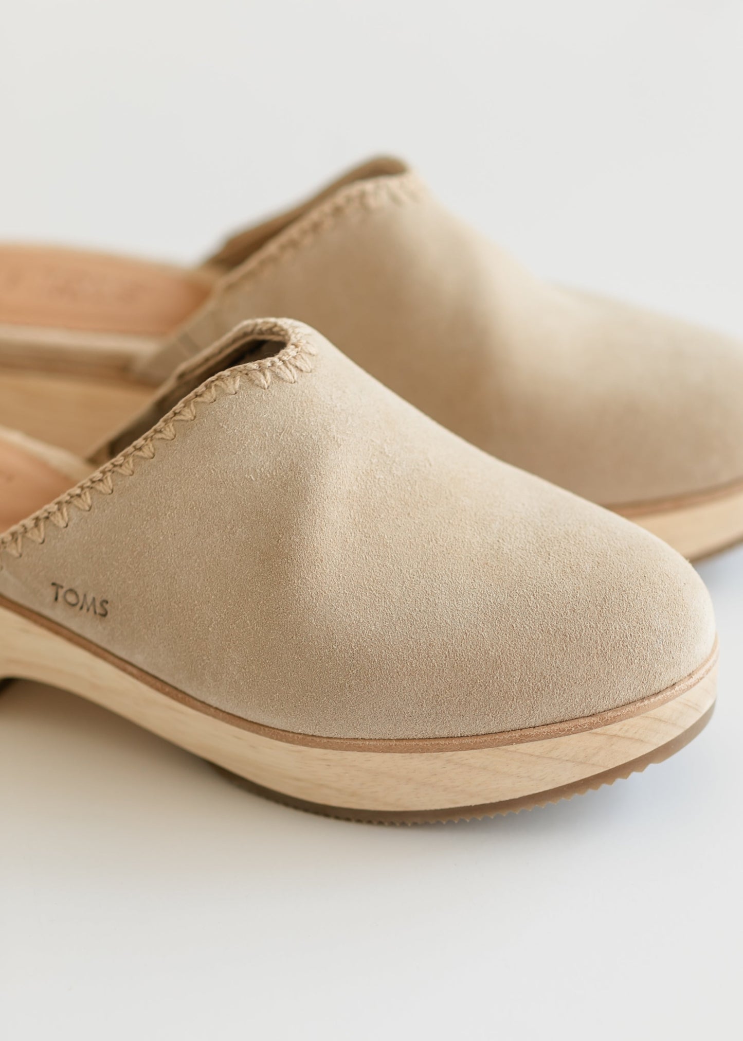 TOMS® Addison Suede Clog Heel - FINAL SALE