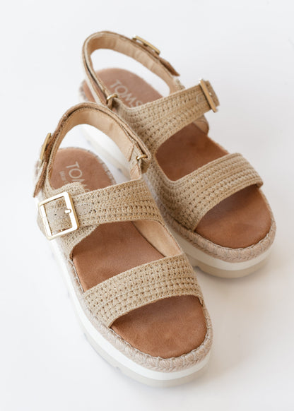 TOMS® Giana Crochet Sandal