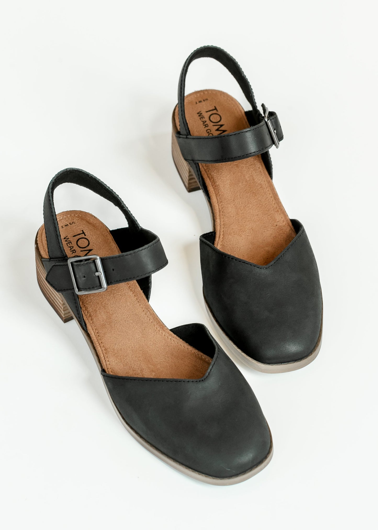 TOMS® Jaclyn Leather Heel